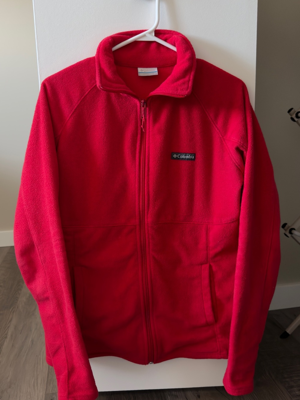 Columbia Women’s Poppy Red Full-Zip Teddy Fleece Jacket - Picture 5 of 7